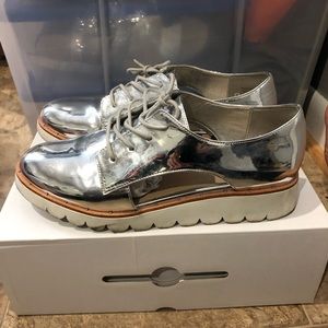 Women's Metallic Rerranna Wedge Oxford